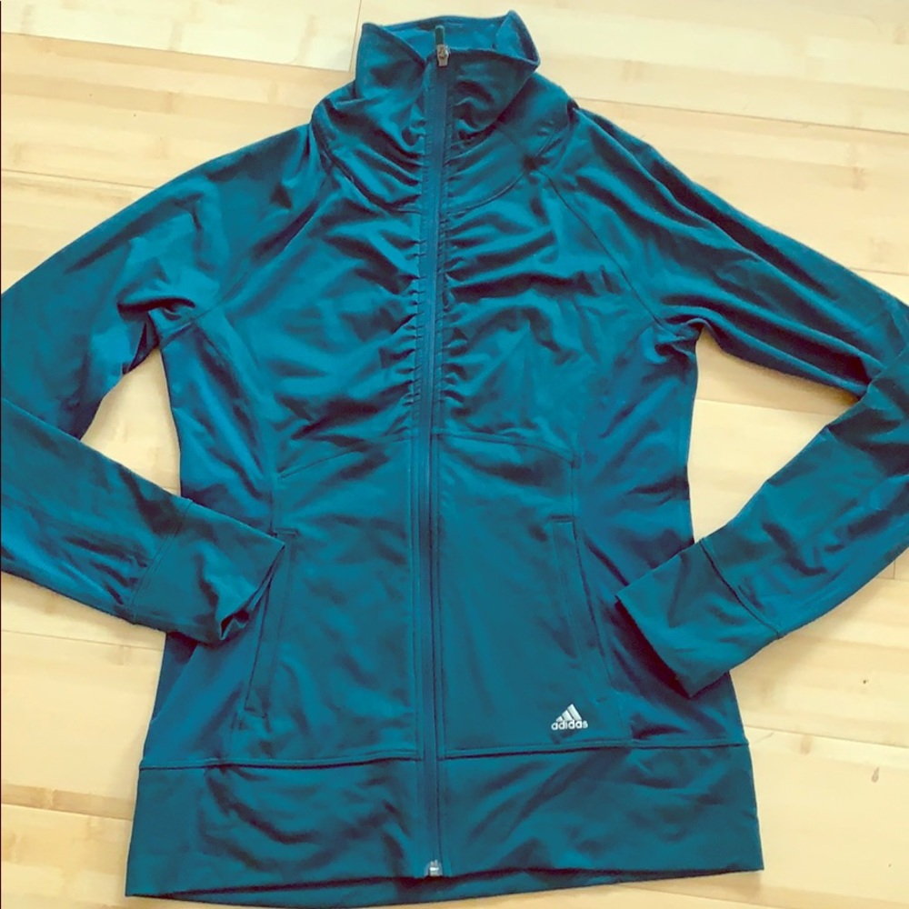 NWOT✨ Adidas climalite zip up✨